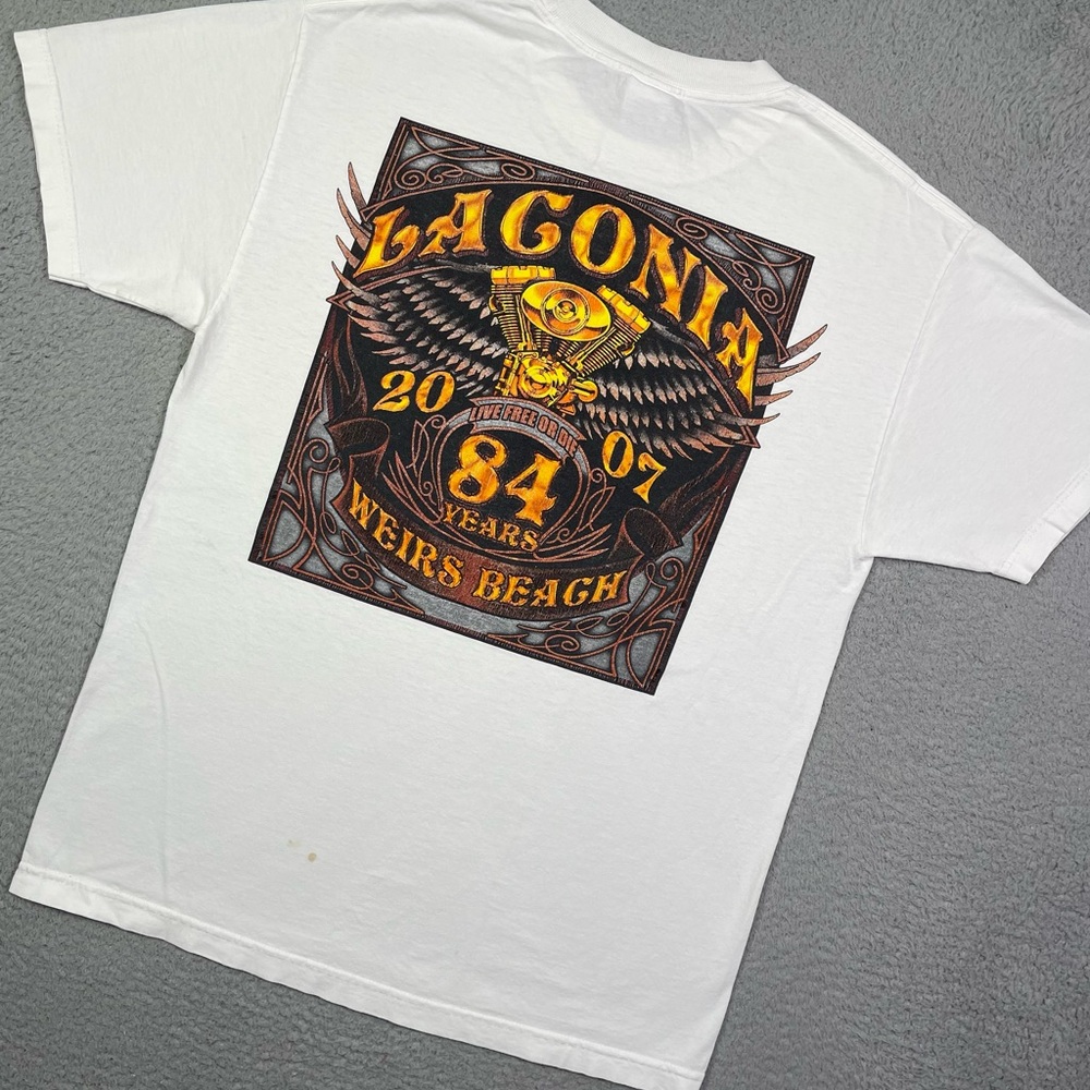 Vintage‎ 2007 Laconia bike week T-shirt